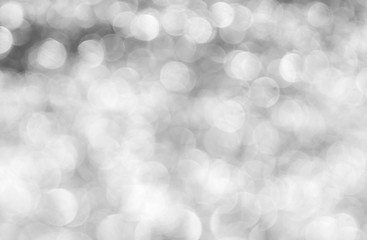 white bokeh abstract background