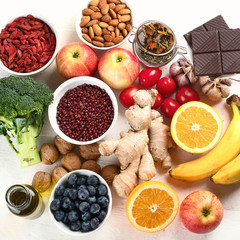 Food sources of natural antioxidants