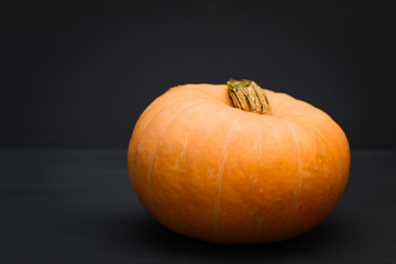 ripe orange pumpkin for Halloween