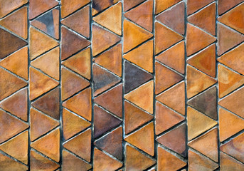 Pattern of brick wall for background.