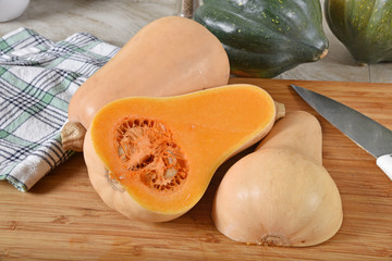 Butternut and Acorn Squash