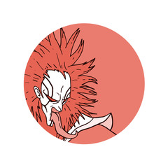 imaginative demon illustration