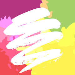 Background of colored multicolored spots. Vector illustration.