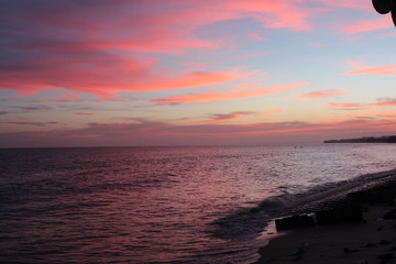 Fototapeta premium Vietnam sunset