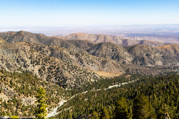 Beautiful California mountain view