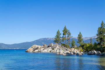 Beach at Sand Harbor in Lake Tahoe - 224653360