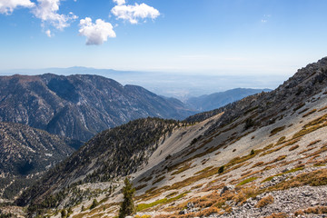 Beautiful California mountain view