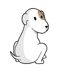 Obraz premium adorable dog illustration