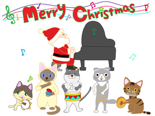 猫のクリスマスコンサート