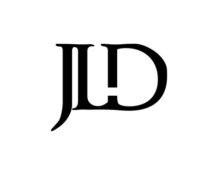 JLD Letter Logo Design Template Vector