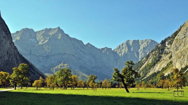Gro&szlig;er Ahornboden, Engalm, Karwendel, Tirol