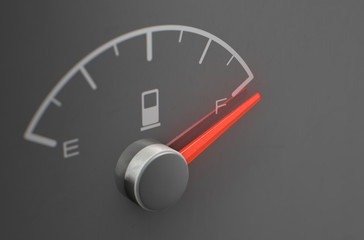 Naklejka premium Petrol Gage Full