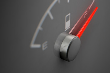 Naklejka premium Petrol Gage Full