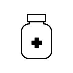 Fototapeta premium Medicine bottle