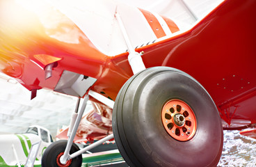 Chassis of light plane