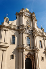 Fototapeta na wymiar Church of the Holy Spirit - Heiliggeistkirche or Heilig Geist Kirche - Munich Germany
