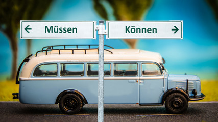 Schild 363 - Können