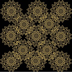 золотой узор 2