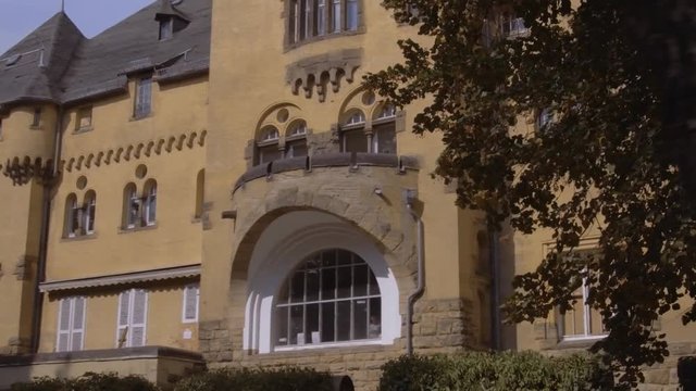 The Hakeburg in Steglitz from the from side