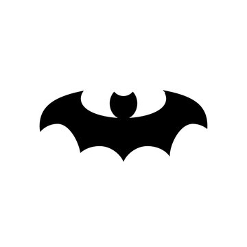 Bat vector icon.