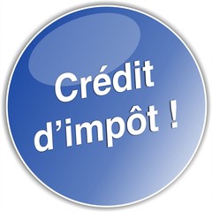 bouton crédit d'impôt