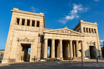 Propylaea or Propylaen - City Gate in Munich Germany
