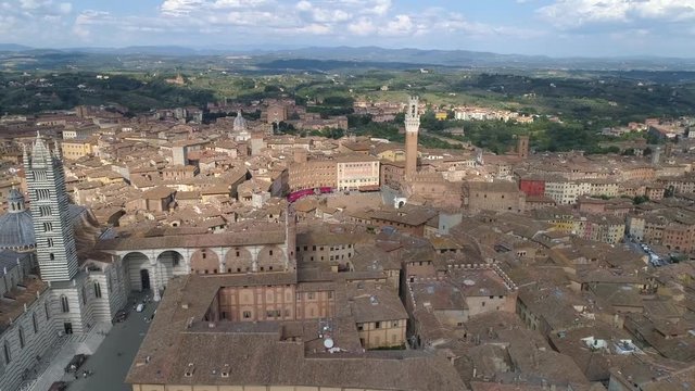 Citta' di Siena dall'Alto