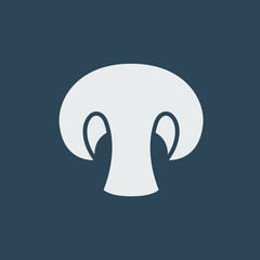 Silhouette icon champignon