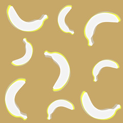 Obraz na płótnie Canvas banana art illustration
