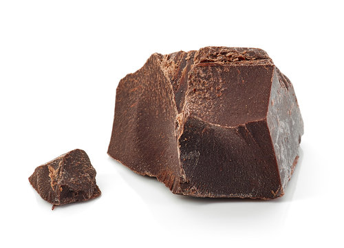 pieces of dark chocolate