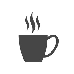 Coffee cup icon, Coffee cup logo, Coffee time, Coffee cup on white background