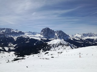 Italian Alps Skiing