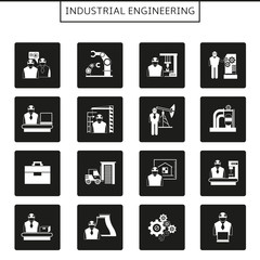 industrial engineering icons