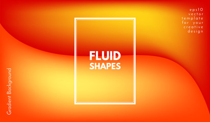 Abstract Wave Color Shapes with 3d Effect.