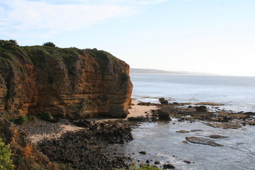 Coastline at Split Point Lighthouse, Great Ocean Road, Victoria