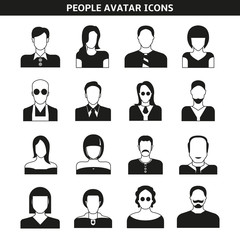 people avatar, character icons