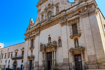 the beautiful city of galatina, in Salento