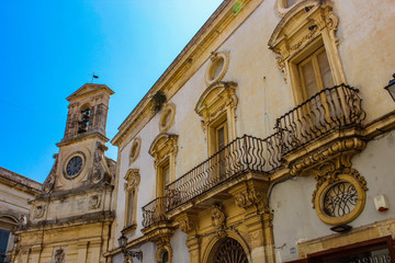 the beautiful city of galatina, in Salento