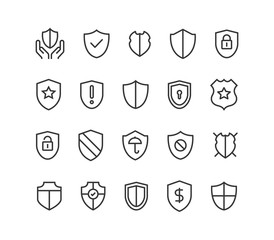 Set of Hands Support Vector Line Icons. Editable Stroke. 48x48 Pixel Perfect.