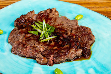 Rib eye steak