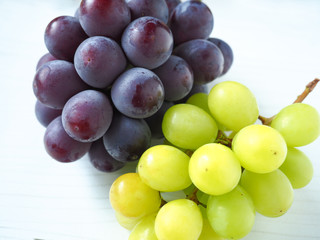 ぶどうとマスカット