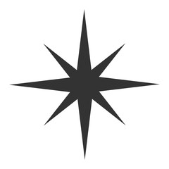 Black star icon
