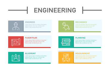 Engineering Infographic Icons