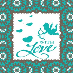 Happy Valentine's day card I love you