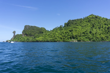 Chicken island in Thailand