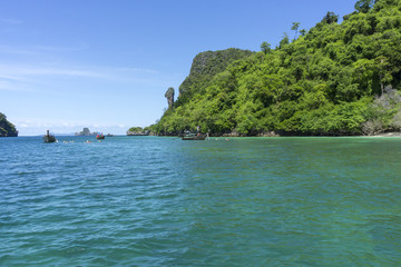 Chicken island in Thailand