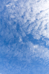 Fototapeta na wymiar Beautiful Blue Sky with stunning cloud formations - 5