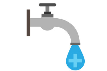 Grifo con gota con una cruz. 