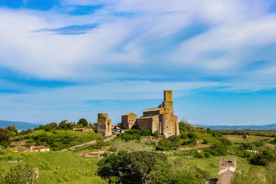 ancient Etruscan city of Tuscania