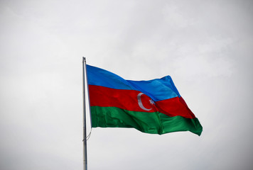 Azerbaijan Flag